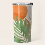Abstract Art Tropical Garden 16 Travel Mug Gallery Image 2