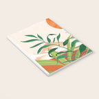 Abstract Art Tropical Garden 16 Notebook Gallery Image 3