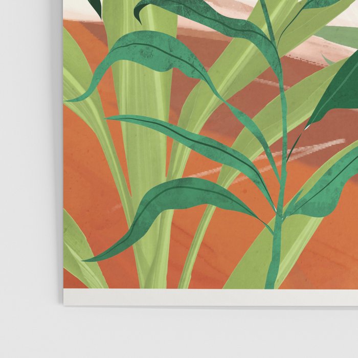 Abstract Art Tropical Garden 16 Poster Gallery Image 3