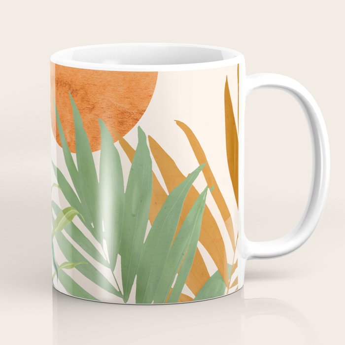 Abstract Art Tropical Garden 16 Coffee Mug Gallery Image 1