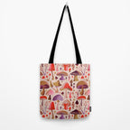 Mushroom Collection â Pink Tote Bag Gallery Image 2