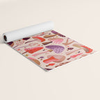 Mushroom Collection â Pink Yoga Mat Gallery Image 2