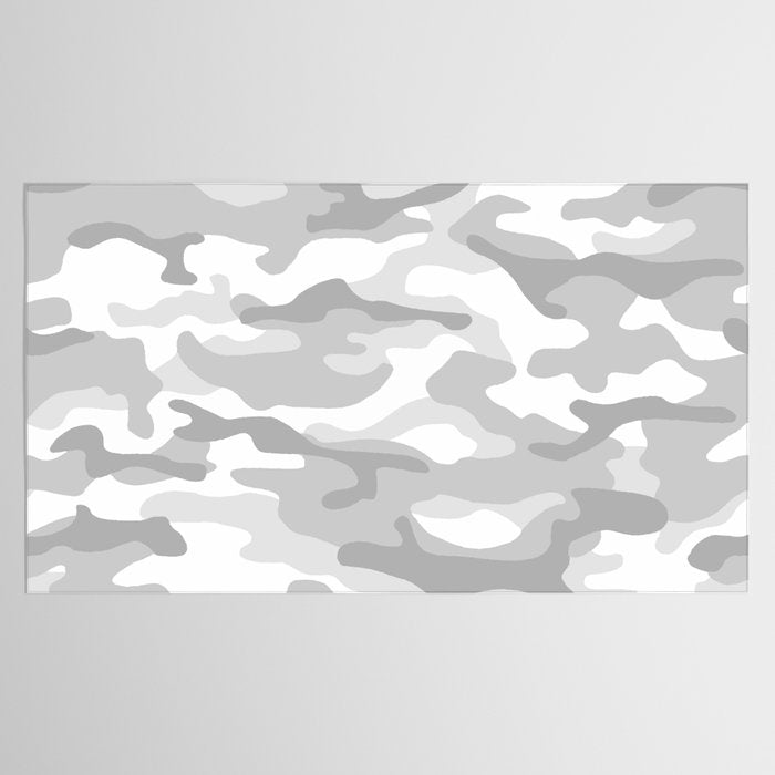 Snow Camo Tablecloth Gallery Image 2