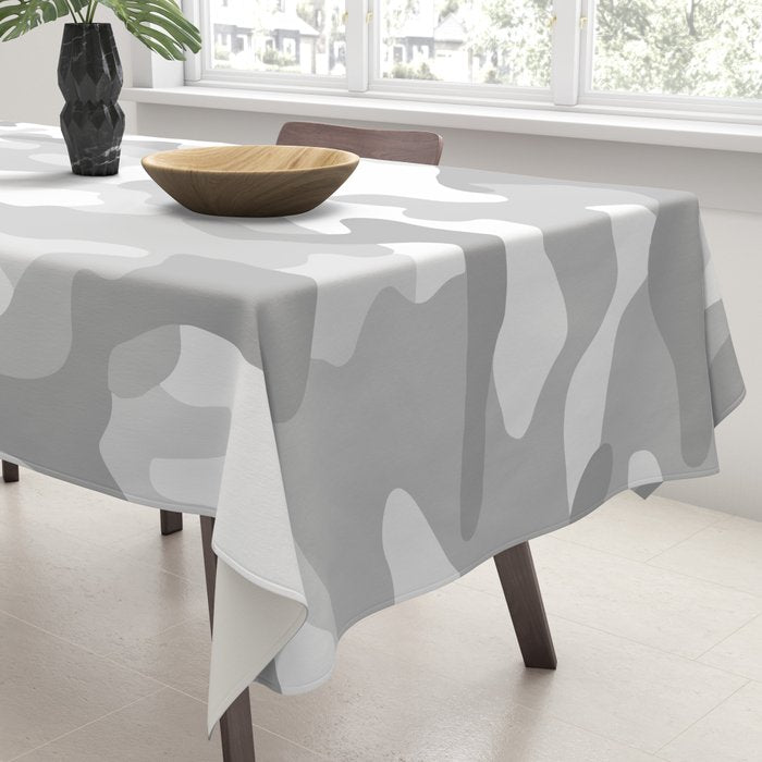 Snow Camo Tablecloth Gallery Image 3