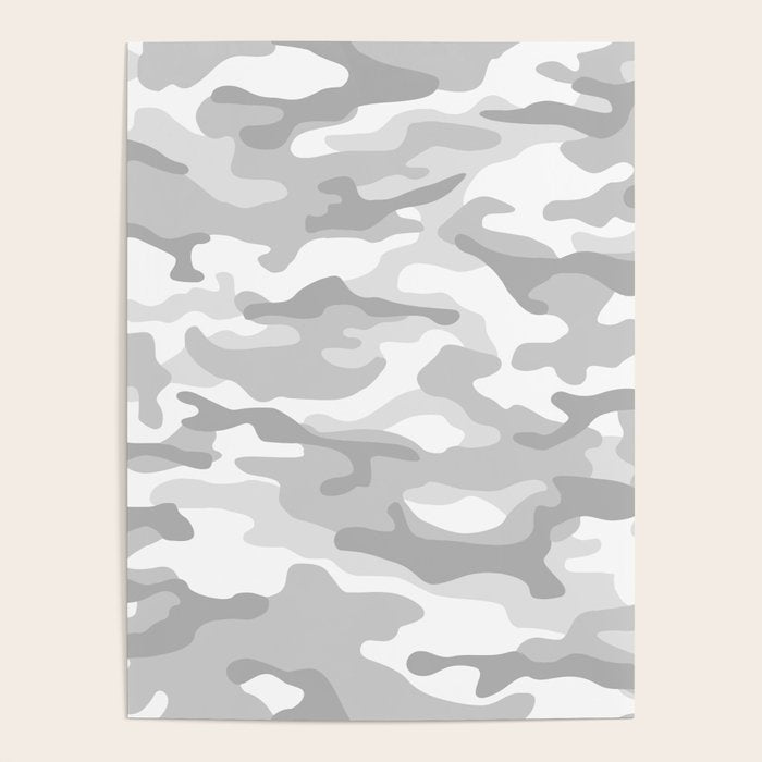 Snow Camo Poster Gallery Image 4