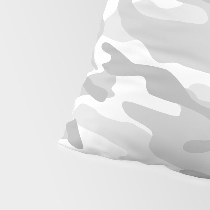 Snow Camo Pillow Sham Gallery Image 4