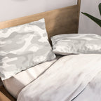 Snow Camo Pillow Sham Gallery Image 2