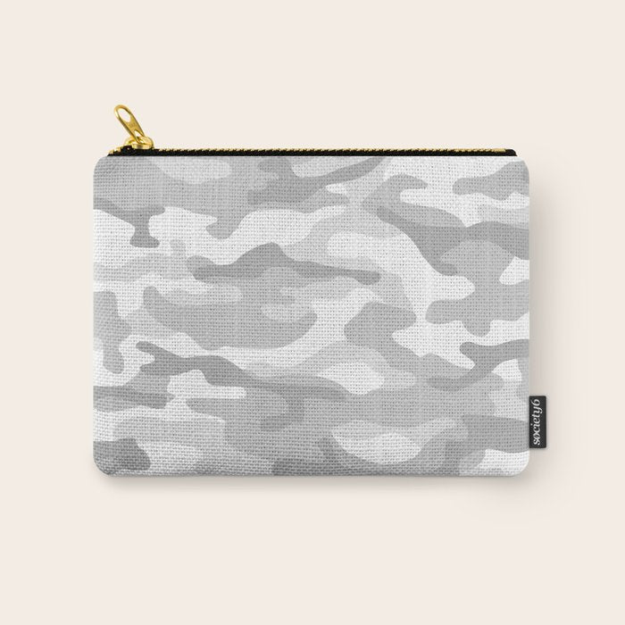 Snow Camo Carry All Pouch Gallery Image 1