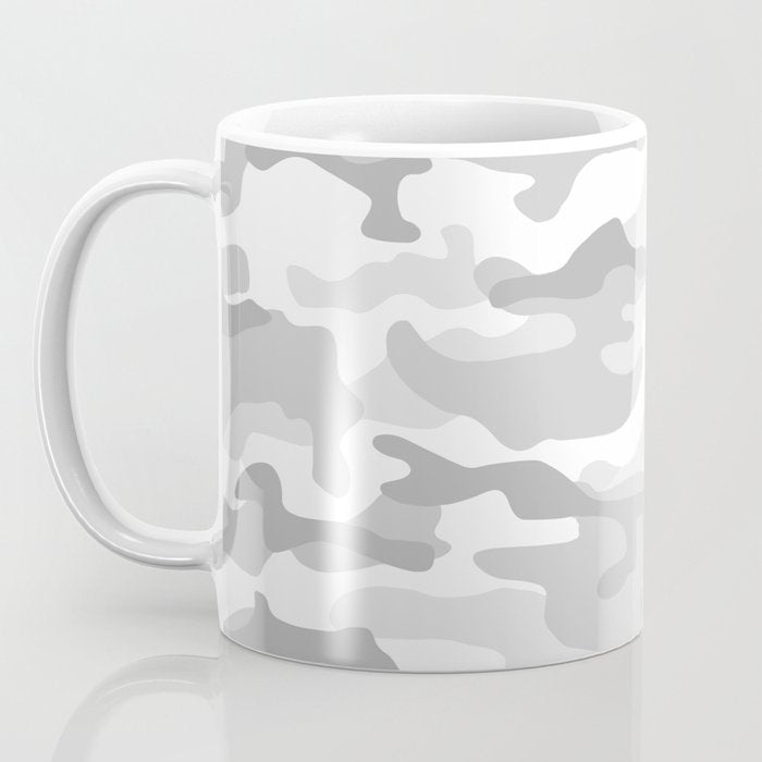 Snow Camo Coffee Mug Gallery Image 3