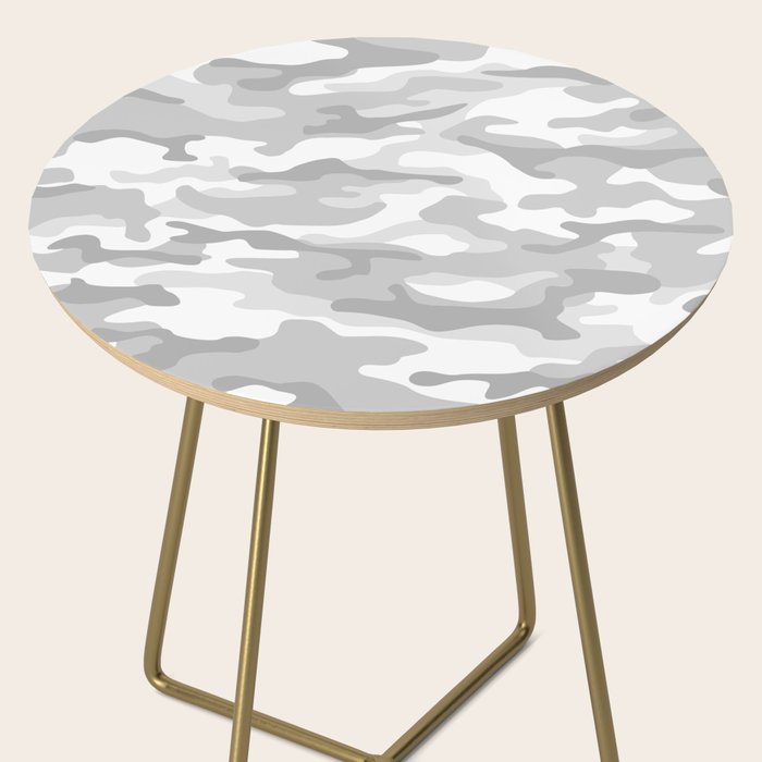 Snow Camo Side Table Gallery Image 2