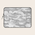 Snow Camo Laptop Sleeve Gallery Image 1