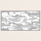 Snow Camo Desk Mat Gallery Image 3