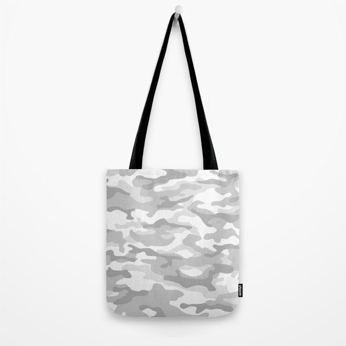 Snow Camo Tote Bag Gallery Image 2