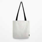 Minimal Arch II Natural Off White Modern Geometric Lines Tote Bag Gallery Image 2