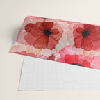 Pressed Poppy Blossom Pattern Wrapping Paper Gallery Image 2