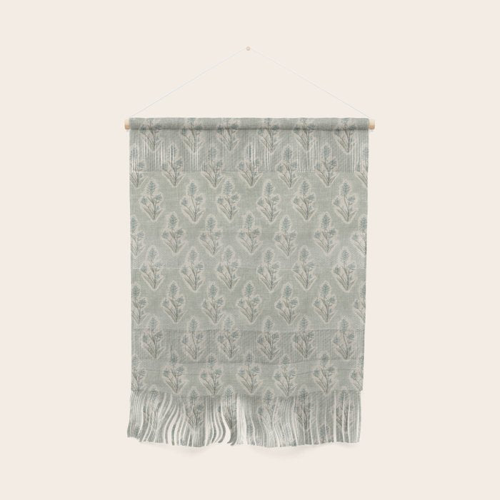 Indian Paintbrush - dusty light blue Wall Hanging Gallery Image 1