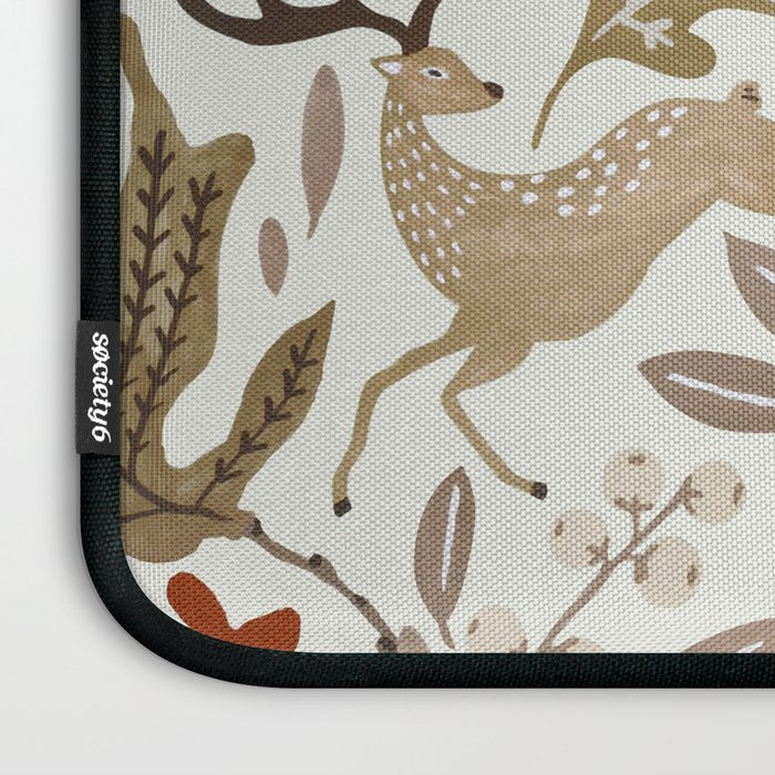 Christmas in the wild nature Laptop Sleeve Gallery Image 3