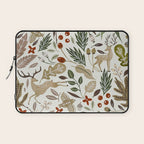Christmas in the wild nature Laptop Sleeve Gallery Image 1