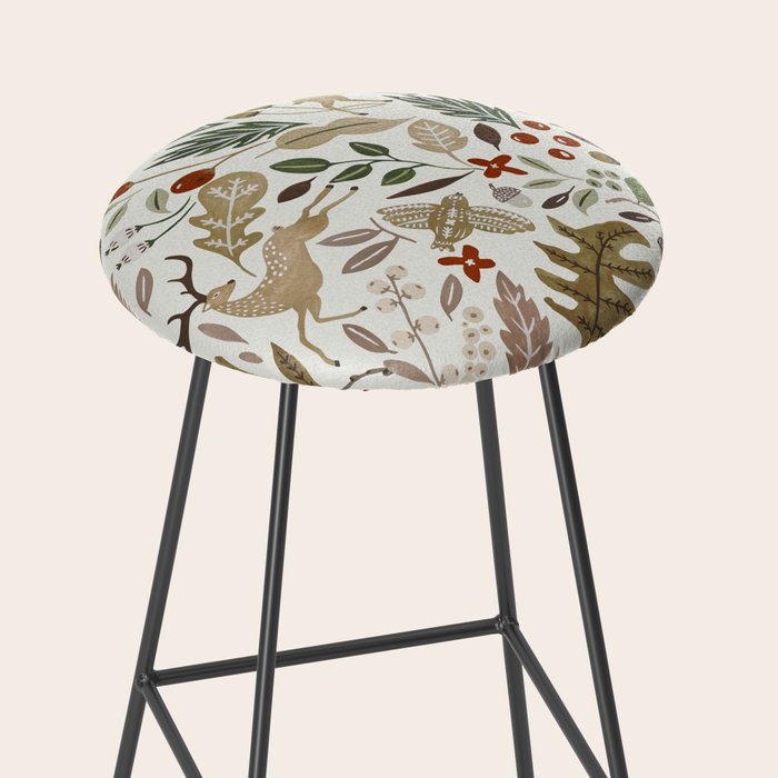 Christmas in the wild nature Stool Gallery Image 2