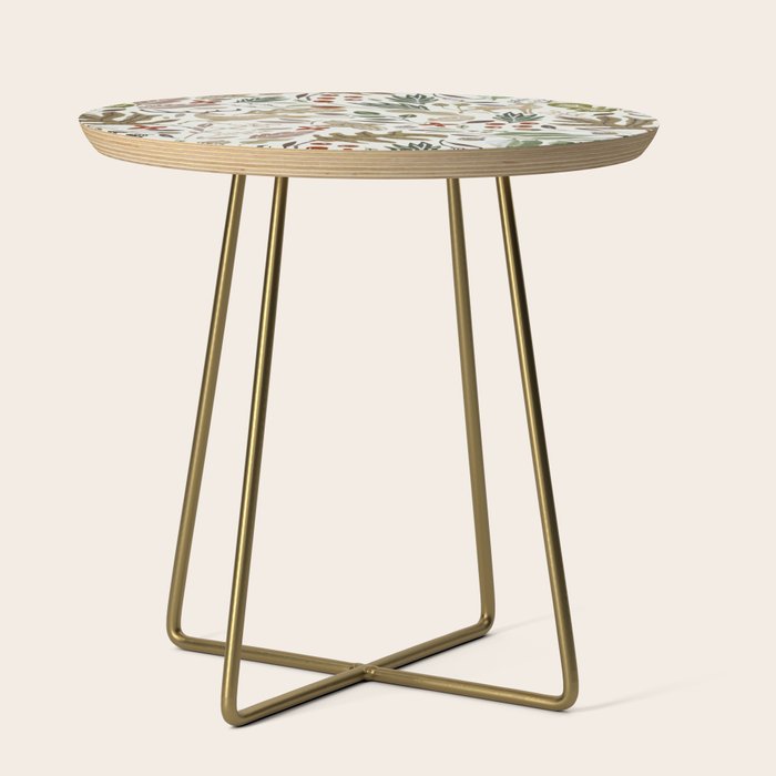 Christmas in the wild nature Side Table Gallery Image 1
