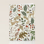 Christmas in the wild nature Stationery Card Gallery Image 2