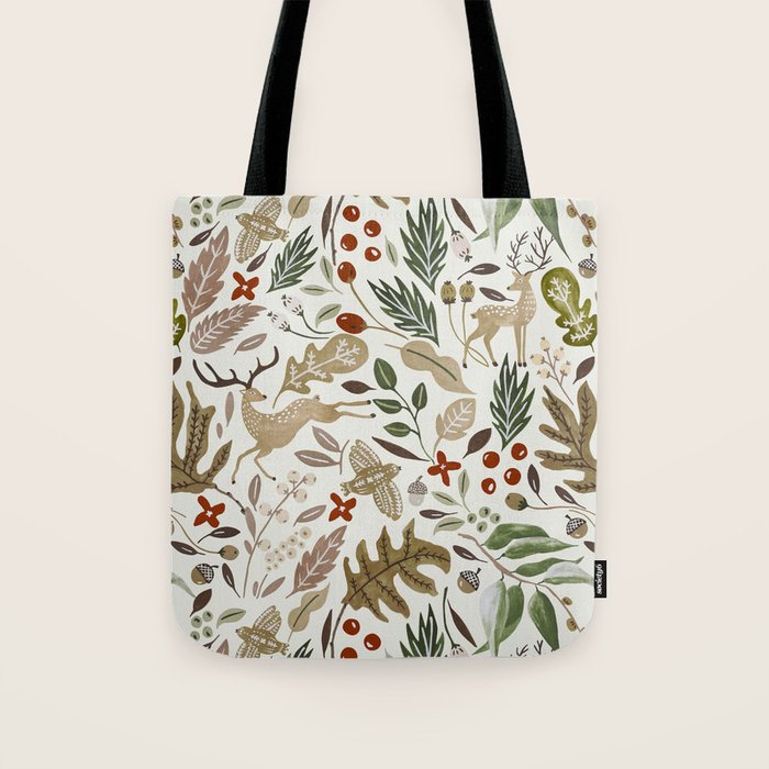 Christmas in the wild nature Tote Bag Gallery Image 1