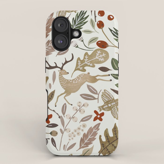 Christmas in the wild nature iPhone Case Gallery Image 1