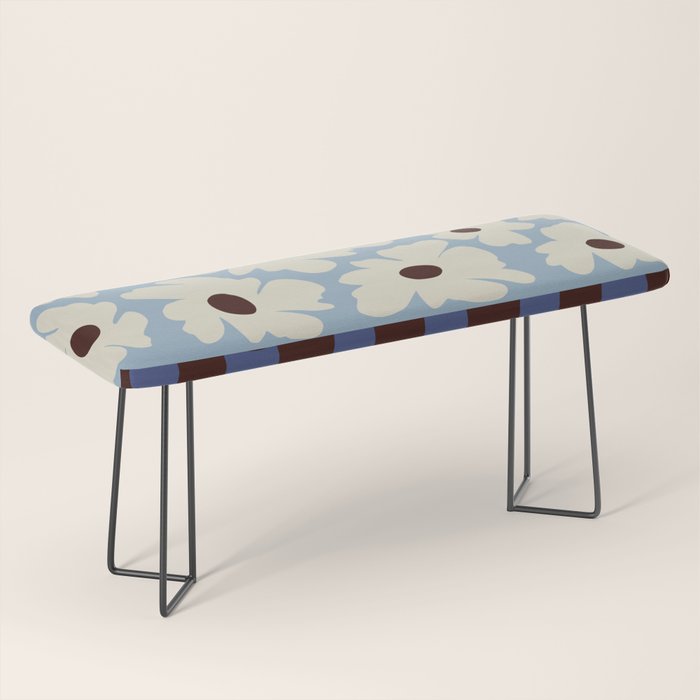 Flowers_checkerboard  Bench Gallery Image 1