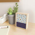 Flowers_checkerboard  Mini Art Print Gallery Image 2