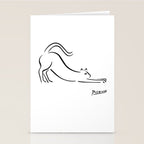 Pablo Picasso Cat Artwork Shirt, Kitten Sketch Reproduction Stationery Card Gallery Image 2