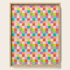 Bright Checks Serving Tray Gallery Image 1