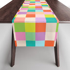 Bright Checks Table Runner Gallery Image 1