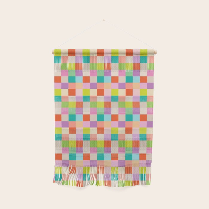 Bright Checks Wall Hanging Gallery Image 1