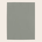 Evergreen Fog Green solid Poster Gallery Image 4