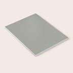 Evergreen Fog Green solid Notebook Gallery Image 3