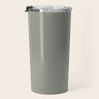 Evergreen Fog Green solid Travel Mug Gallery Image 3