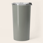 Evergreen Fog Green solid Travel Mug Gallery Image 2