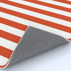 Red White Stripe - By The Seashore Rug Gallery Image 4