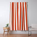 Red White Stripe - By The Seashore Window Curtain Gallery Image 5