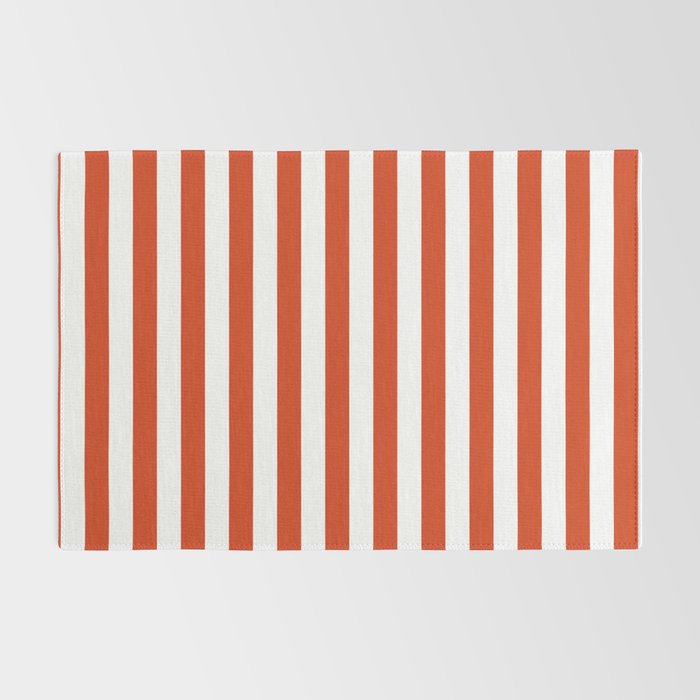 Red White Stripe - By The Seashore Rug Gallery Image 2