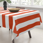 Red White Stripe - By The Seashore Tablecloth Gallery Image 3