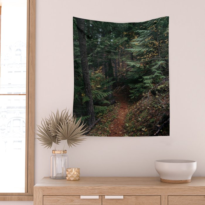 Fall Trail Wall Tapestry Gallery Image 2