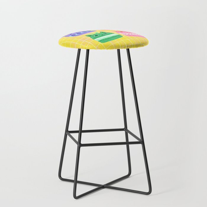 Cat Macaron Stool Gallery Image 1