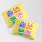 Cat Macaron Pillow Sham Gallery Image 3