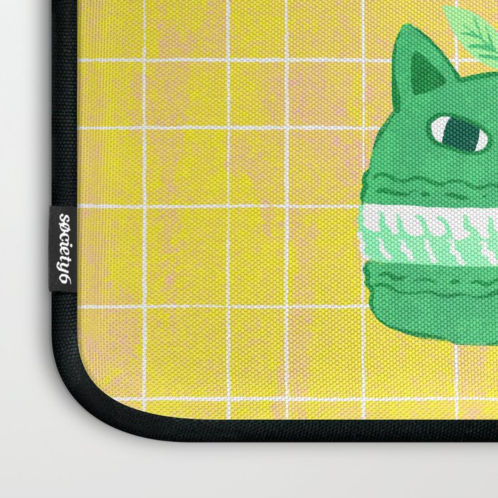 Cat Macaron Laptop Sleeve Gallery Image 3