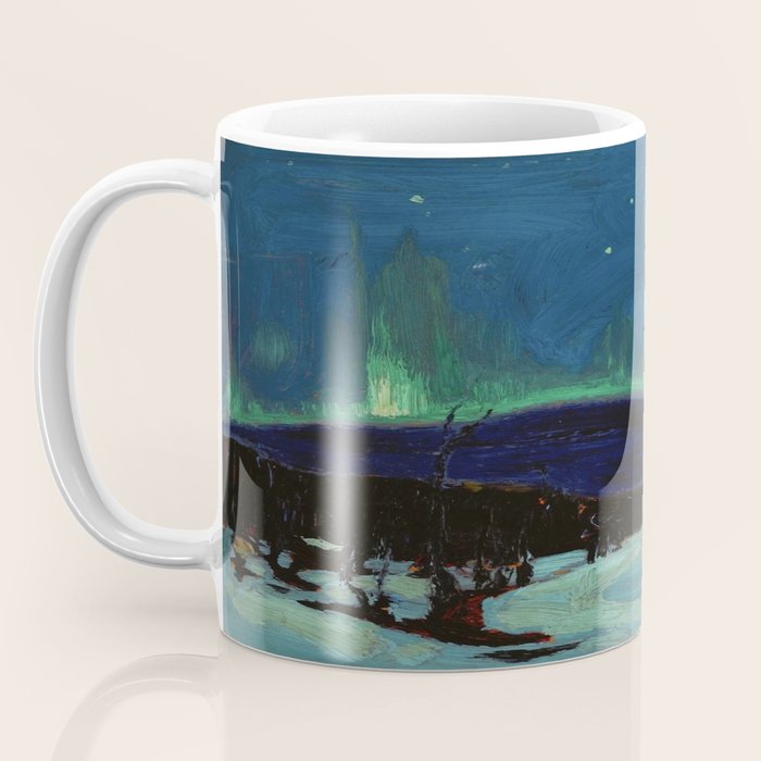 Tom Thomson Northern Lights Canadian Landscape Artist Coffee Mug Gallery Image 3