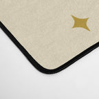 Make a wish - Gold star pattern Desk Mat Gallery Image 4