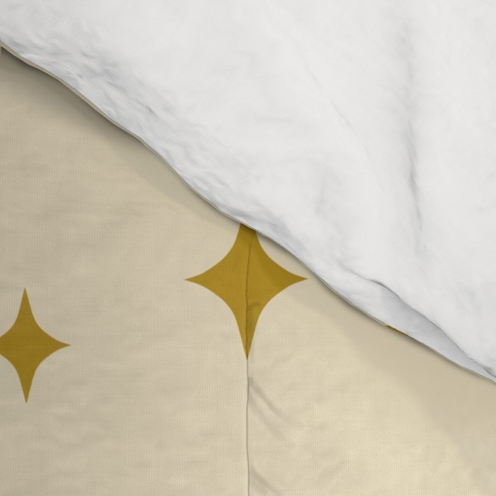 Make a wish - Gold star pattern Comforter Gallery Image 4
