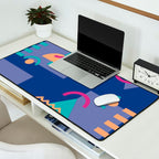 Memphis pattern 81 - 80s / 90s Retro Desk Mat Gallery Image 2