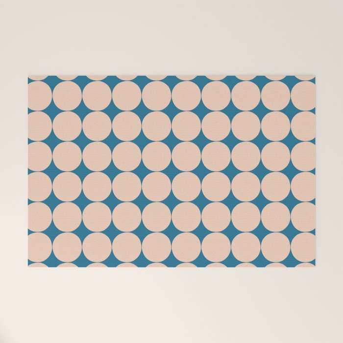 Delicate Circle Welcome Mat Gallery Image 1